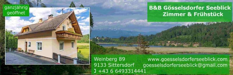 B&B Gösselsdorfer Seeblick, Klopeiner See